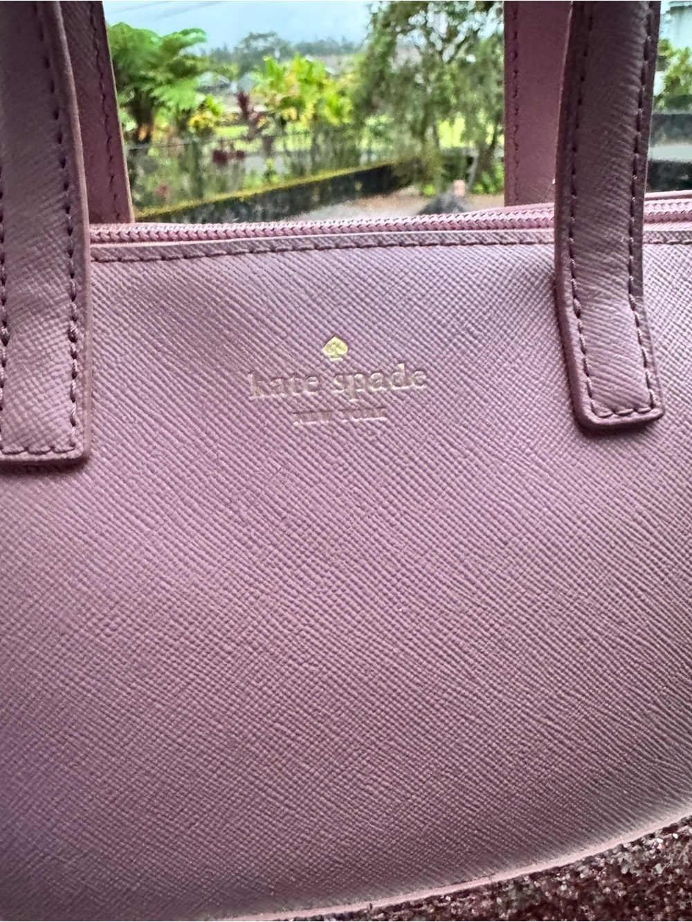 Kate Spade New York Pink Glitter Crossbody Satchel Small Tote Bag - Picture 6 of 12